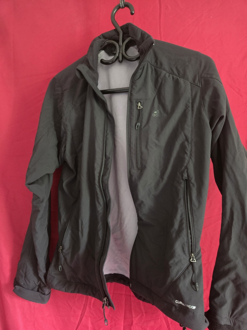 adidas Black Performance Softshell Jacket